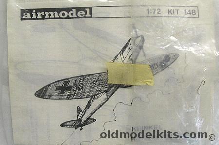 Airmodel 1/72 Heinkel HE-70 Blitz, 148 plastic model kit